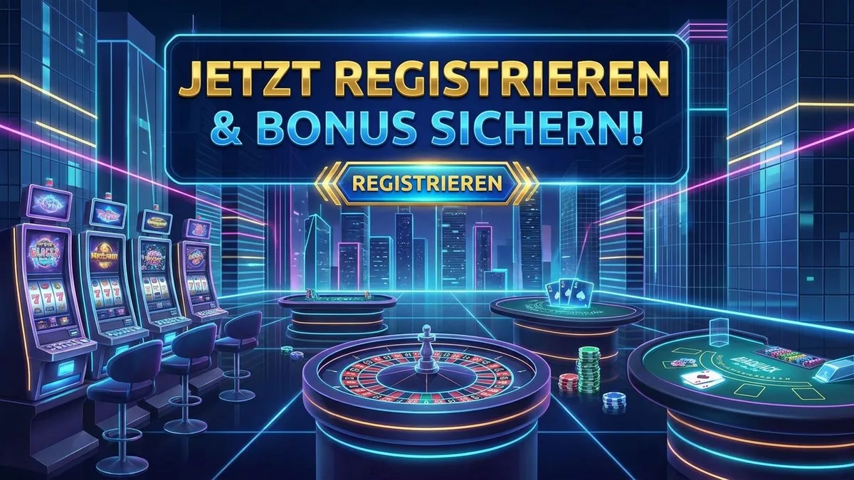Registrierung mit Bonus